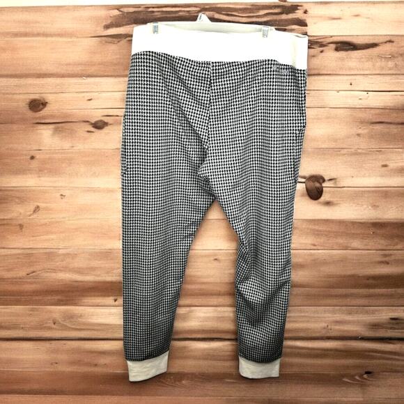 Columbia Women’s 2XL Houndstooth Pattern Wide Waistband Pull On Jogger Pants - Picture 2 of 6